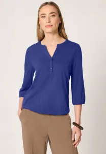 Посмотрите на топ с длинными рукавами Street One, Blau