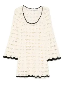 Платье миди Rhiannon ZIMMERMANN, нейтральный