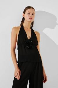 Топ Karl Lagerfeld, черный