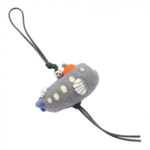 Loewe Подвеска из фетра, кожи и металла, женские, серые