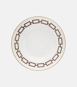 Фарфоровая суповая тарелка Catene Ginori 1735, Ebano