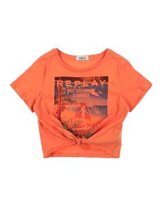Футболка Replay, оранжевый