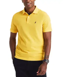 Мужская рубашка-поло Classic-Fit Performance Deck Nautica, желтый