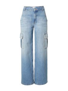 Джинсы ABOUT YOU x Toni Garrn Wide leg Cargo Jeans Ella, синий деним