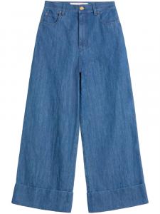 Джинсы широкого кроя Valentino Garavani, синий