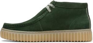 Мужские ботинки Clarks Torhill Hi, темно-зеленый