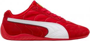 Мужские кроссовки PUMA Ferrari Speedcat Monza на шнуровке, повседневные- красные