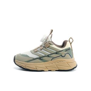 Детские кеды Детские низкие бежевые Jeep, хаки