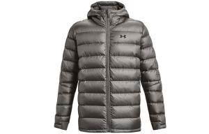 Пуховик мужской серый Under Armour, серый