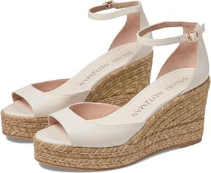 Сандалии Stuart Weitzman Nudistia Espadrille Wedge, цвет Seashell