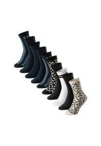 Носки Schiesser 10ER PACK , Dunkelblau Schwarz/Mottled Black