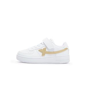 Детские кроссовки для скейтбординга. Возраст: от 3 до 7 лет. XTEP, белый/золотой