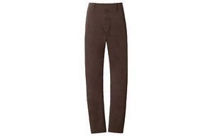 Футболка FW20 Повседневные брюки мужские Тёмно-коричневые UNIQLO, Тёмная умбра