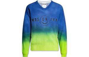 Мужская разноцветная толстовка MOSCHINO