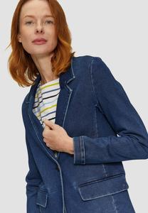 Короткое пальто s.Oliver, темно-синий деним