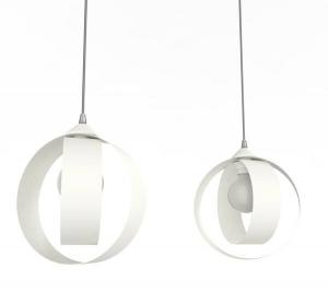 Подвесной светильник Lumicom Nucleo, 25x25x25 см, белый