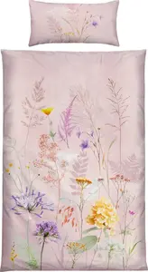 Постельное белье песочного цвета 1x 135x200 см + 1x 40x80 см Erwin Müller