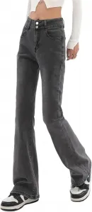 Женские джинсы Low Rise Slim Fit Flare с карманами