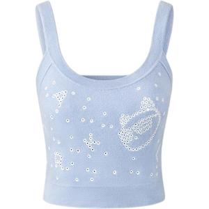 Футболка KARL LAGERFELD женская голубая KARL LAGERFELD / Karl Lagerfeld Jeans