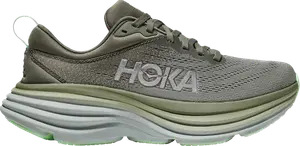 Кроссовки Bondi 8 'Olive Haze Mercury', зеленый