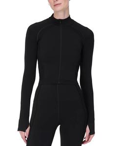 Атлетик Кроп Топ с Молнией Sweaty Betty, черный