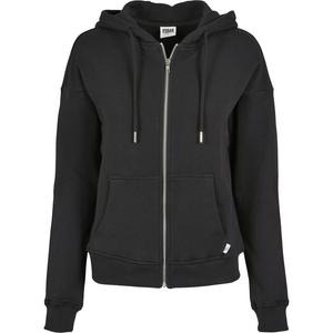 Толстовка Urban Classics Organic Terry Zip, черный