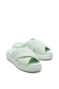 Летние мюли Mallow Crossover TOMS, зеленый