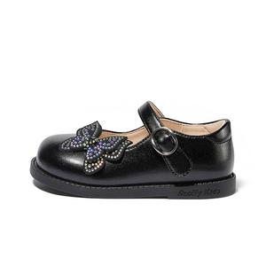 Нескользящие износостойкие низкие туфли для малышей Snoffy, черный