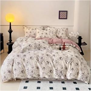 YUSIWOAL Комплект постельного белья из хлопкового велюра