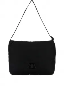 Дутая сумка на плечо Monaco BALENCIAGA, черный