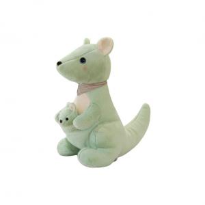Плюшевая игрушка Kangaroo милая кукла, высота 26см/40см/50см XIWANTONG, зеленый