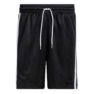 Шорты side stripe printing loose shorts black Adidas, черный