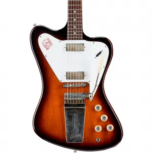 Электрогитара Gibson Custom 1965 Non-Reverse Firebird V с вибролой Maestro, винтажный солнечный оттенок