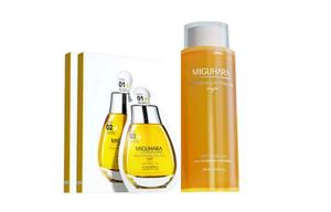 Тонер для осветления и увлажнения кожи, борьбы с акне и антиоксидантной защиты 400мл/400мл*2 MIGUHARA