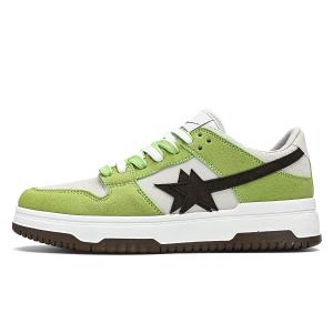 Нескользящие, амортизирующие, износостойкие, легкие, низкие, мужские, серо-зеленые, кроссовки для скейтбординга Binary, Gray Green