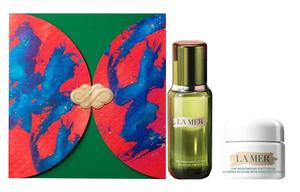 HAILANZHIMI новогодний лимитированный набор облачная бархатная эссенция-вода увлажняющий восстанавливающий уход за кожей подтягивающий 15мл+100мл LA MER, светло-Type Serums Cream 15ml+Revitalizing Repairing Essence Water 100ml