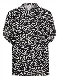 Блузка Camel Active, черный/белый