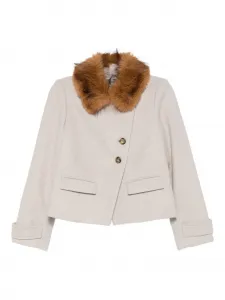 Пальто Terry на пуговицах Ba&Sh, нейтральный