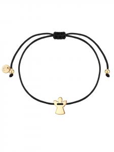 Glanzstücke München Браслет «Ангел» из стерлингового серебра с желтым золотом