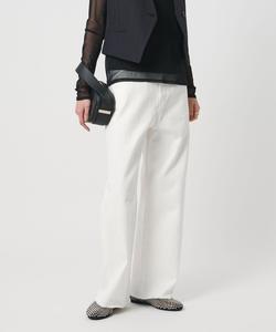 Обрезанные джинсы United Arrows, цвет White