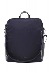 Рюкзак с эмблемой, однотонный, женский Tamaris, синий