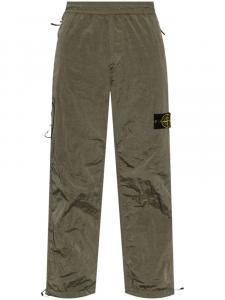 Брюки с эмблемой компаса Stone Island, зеленый