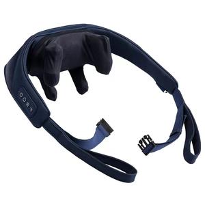 Массажер для шеи и плеч, устройство для разминания и детоксикации Neck Shoulders And Neck Magic Tool, бытовой прибор SBR060603 SUPOR, синий