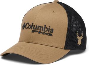 Бейсболка Columbia Unisex-Adult PHG с сетчатым логотипом, Flax/Black