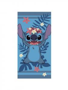 Lilo & Stitch Пляжное полотенце 70 x 140 см, идеально подходит для лета, синего цвета