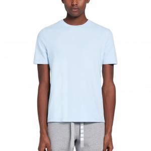 THOM BROWNE Футболка мужская светло-голубая