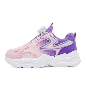 Низкие детские кроссовки для бега WARRIOR, розовый/фиолетовый