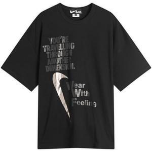 Футболка X Nike Comme Des Garçons Black, черный
