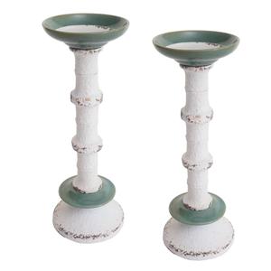 Подсвечник MCW белый, 12/35/12 см