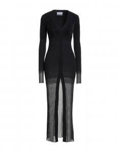 Макси платье The Attico, черный